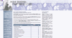 Desktop Screenshot of actualreminder.com